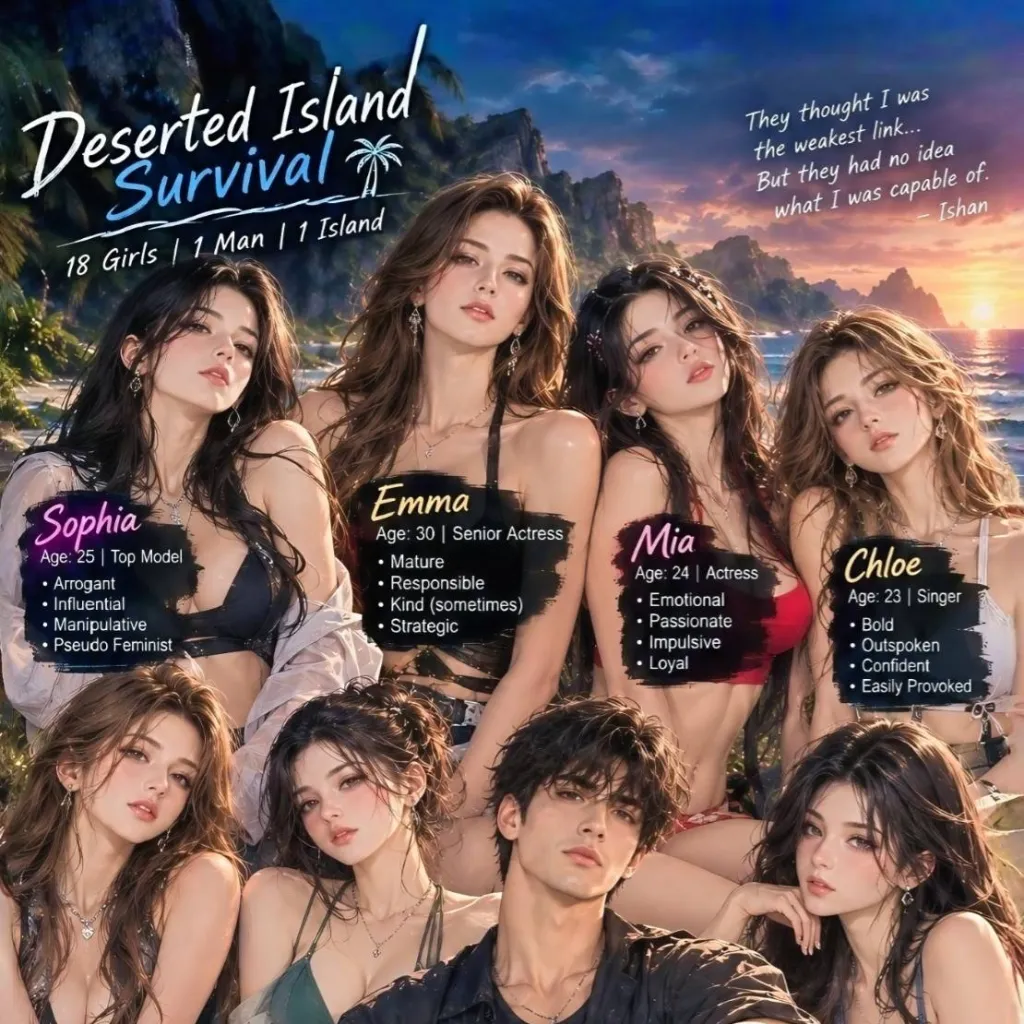chat with ai character: Island survival 