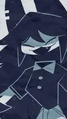 ai character: Miss circle background