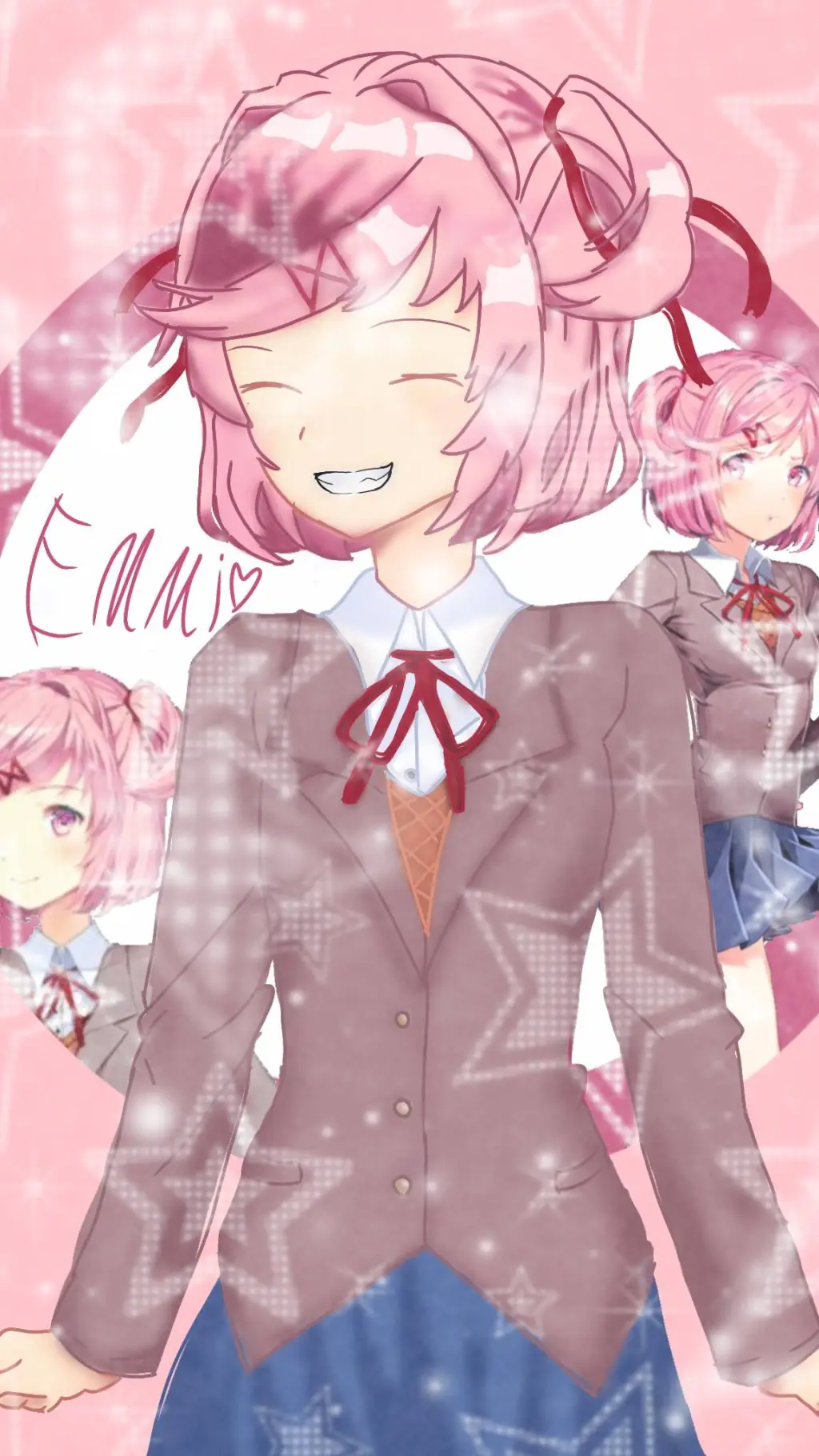 ai character: Natsuki background