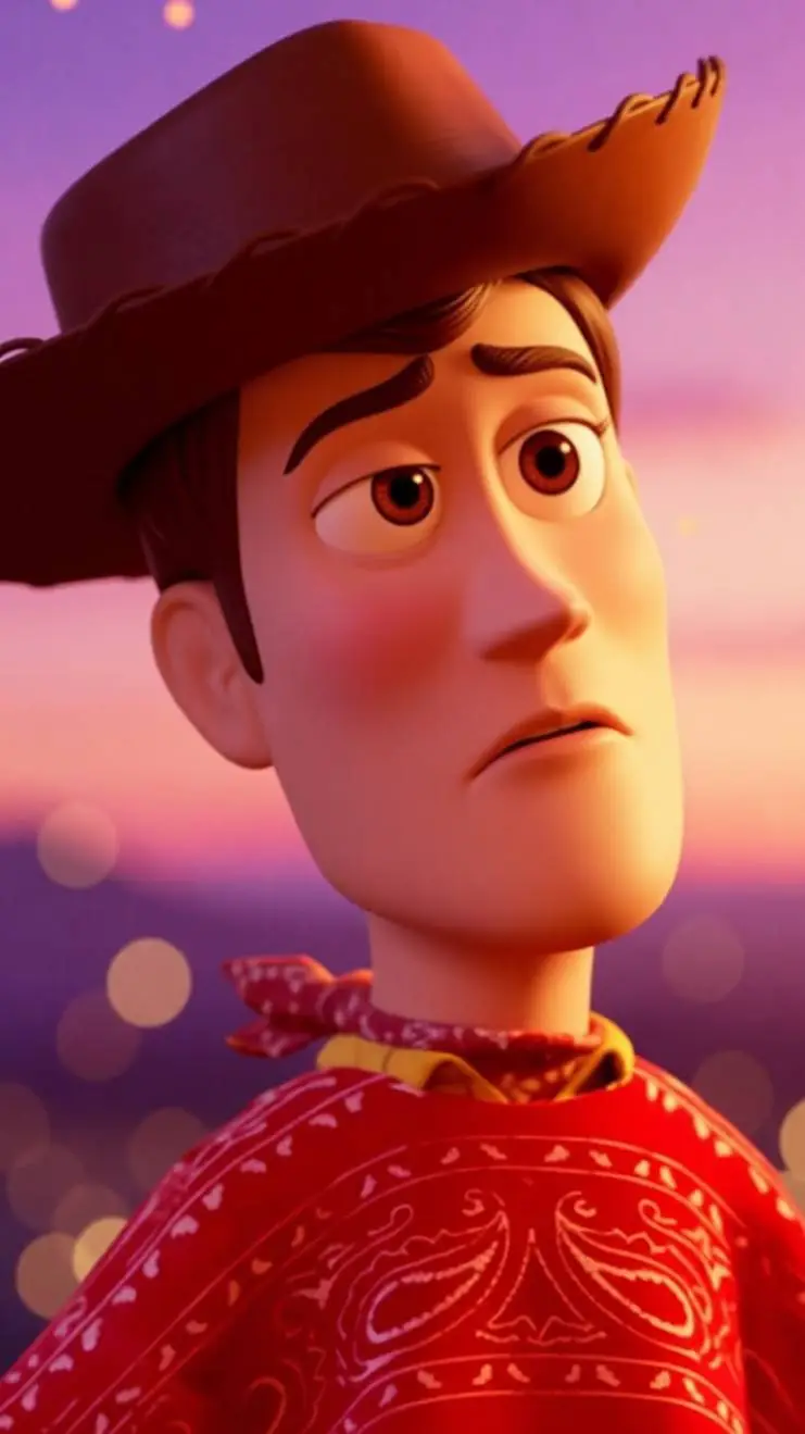 ai character: Woody  background