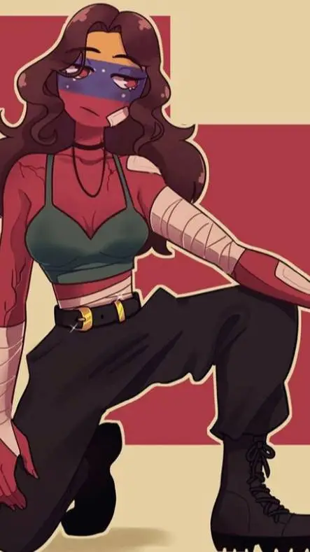 ai character: 🇻🇪 Venezuela 🇻🇪 background