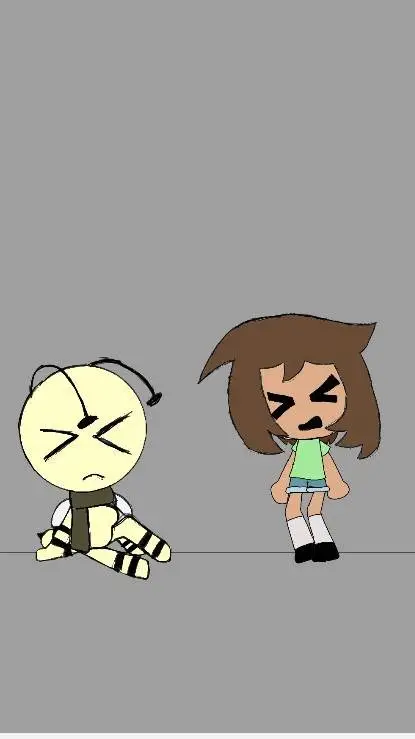 ai character: Me and zee background