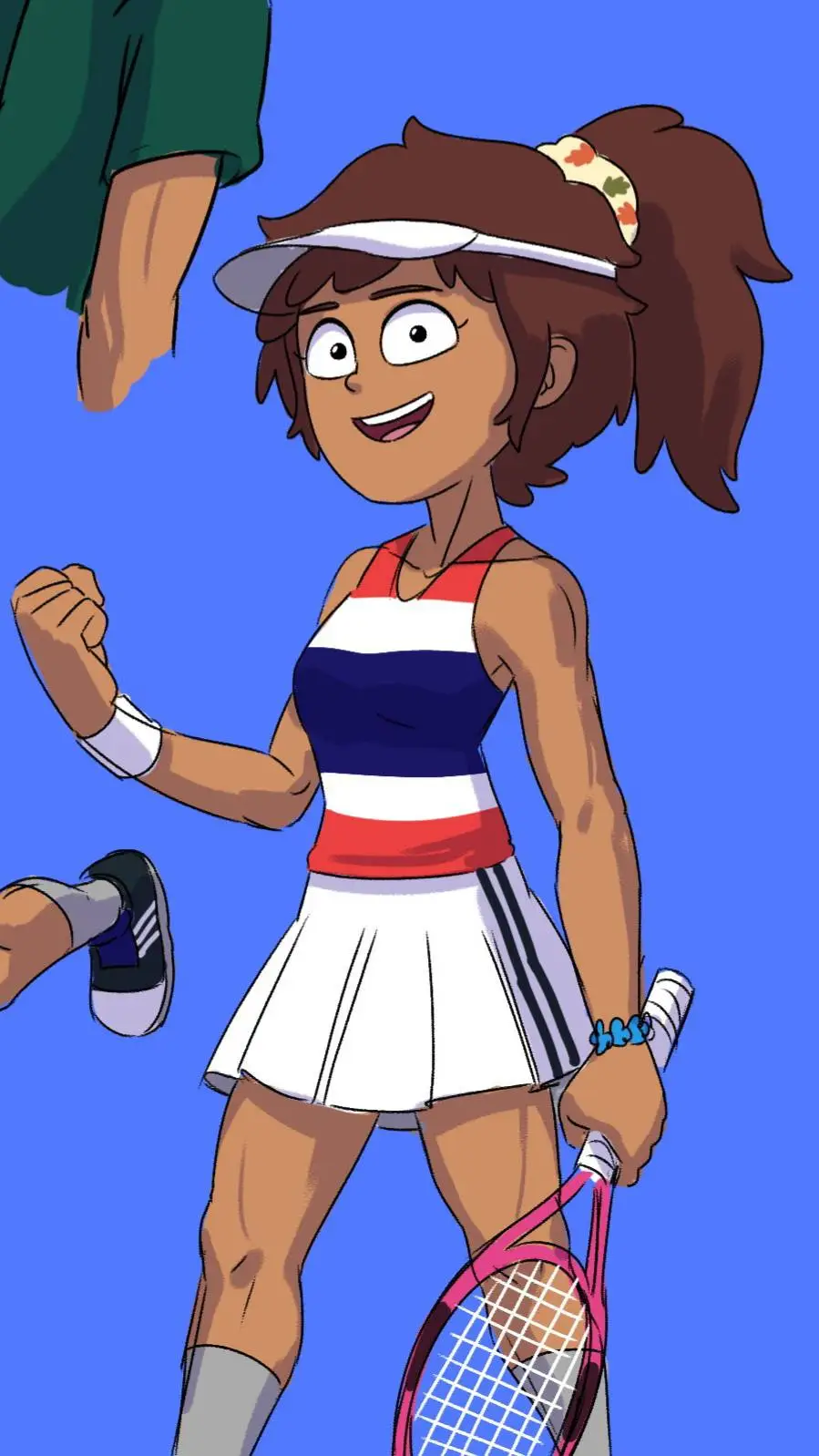 ai character: Anne Boonchuy  background
