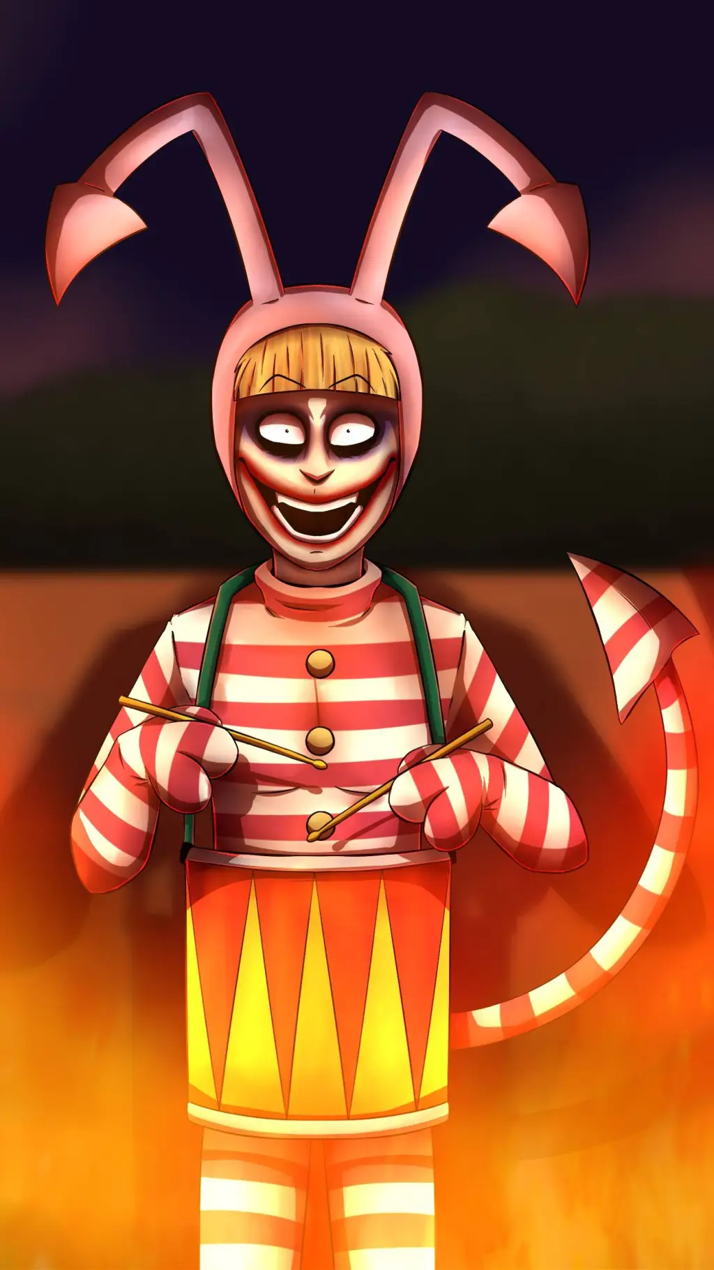 ai character: Popee𝒕𝒉𝒆Performer background