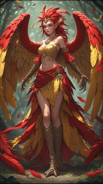 ai character: Lyria background