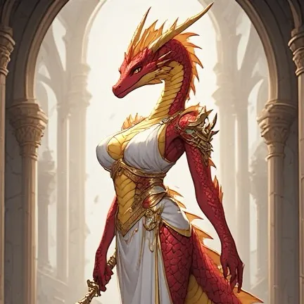 chat with ai character: Drakonia