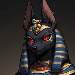 chat with ai character: Anubis