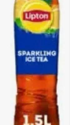 ai character: ice tea sparkling background