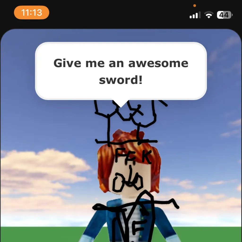 chat with ai character: D