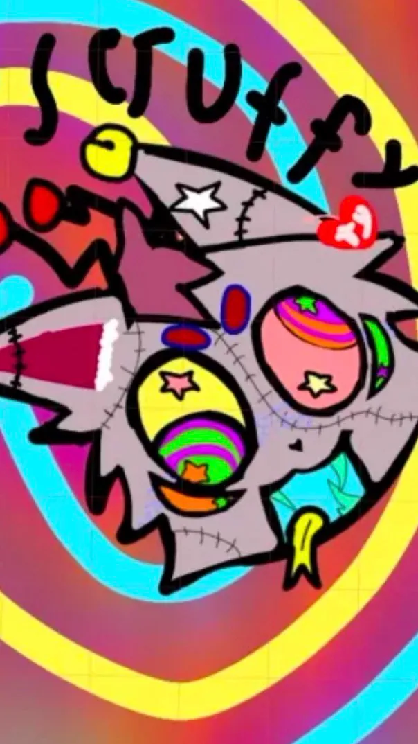 ai character: Luv scruffy~ background