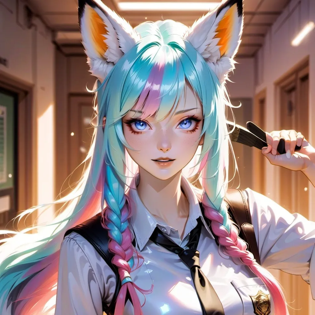chat with ai character: Kitsune