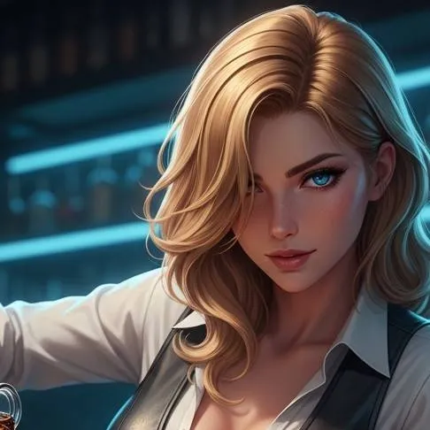 chat with ai character: Victoria's Bar