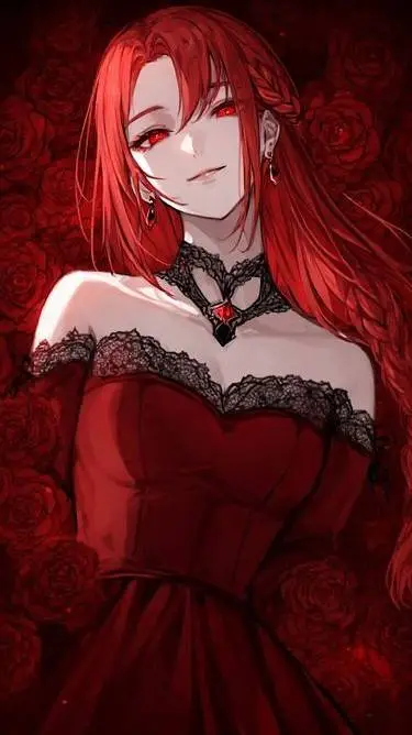 ai character: Scarlet  background