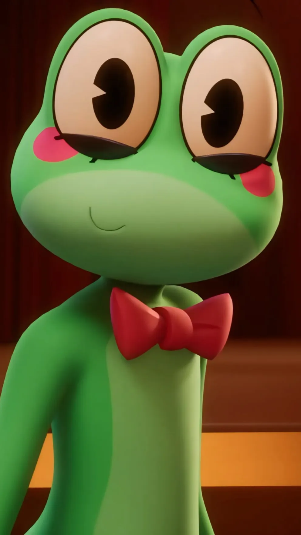 ai character: Ribbit background
