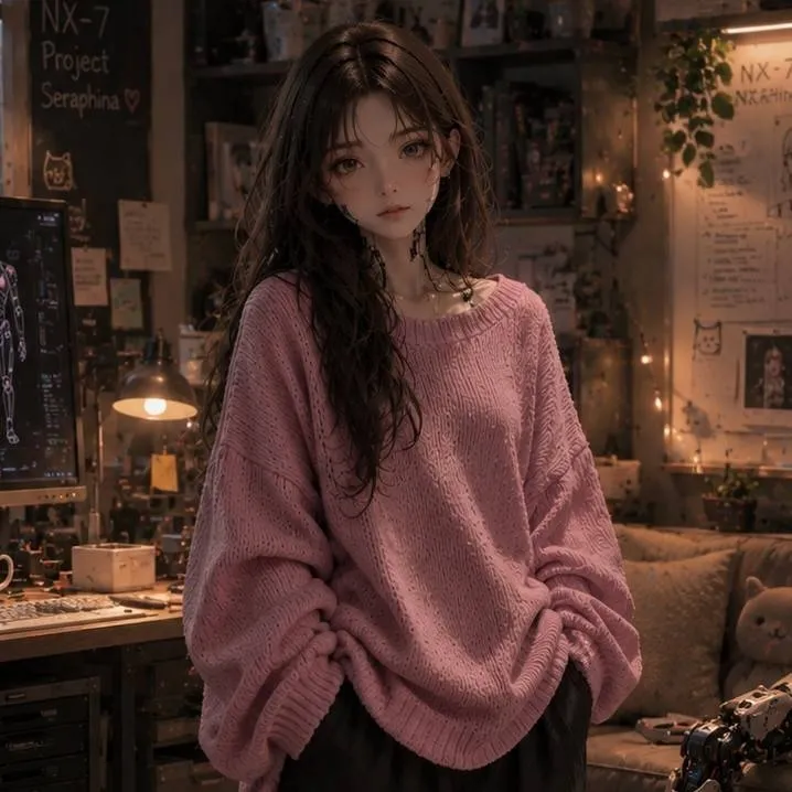 chat with ai character: robot Alice 