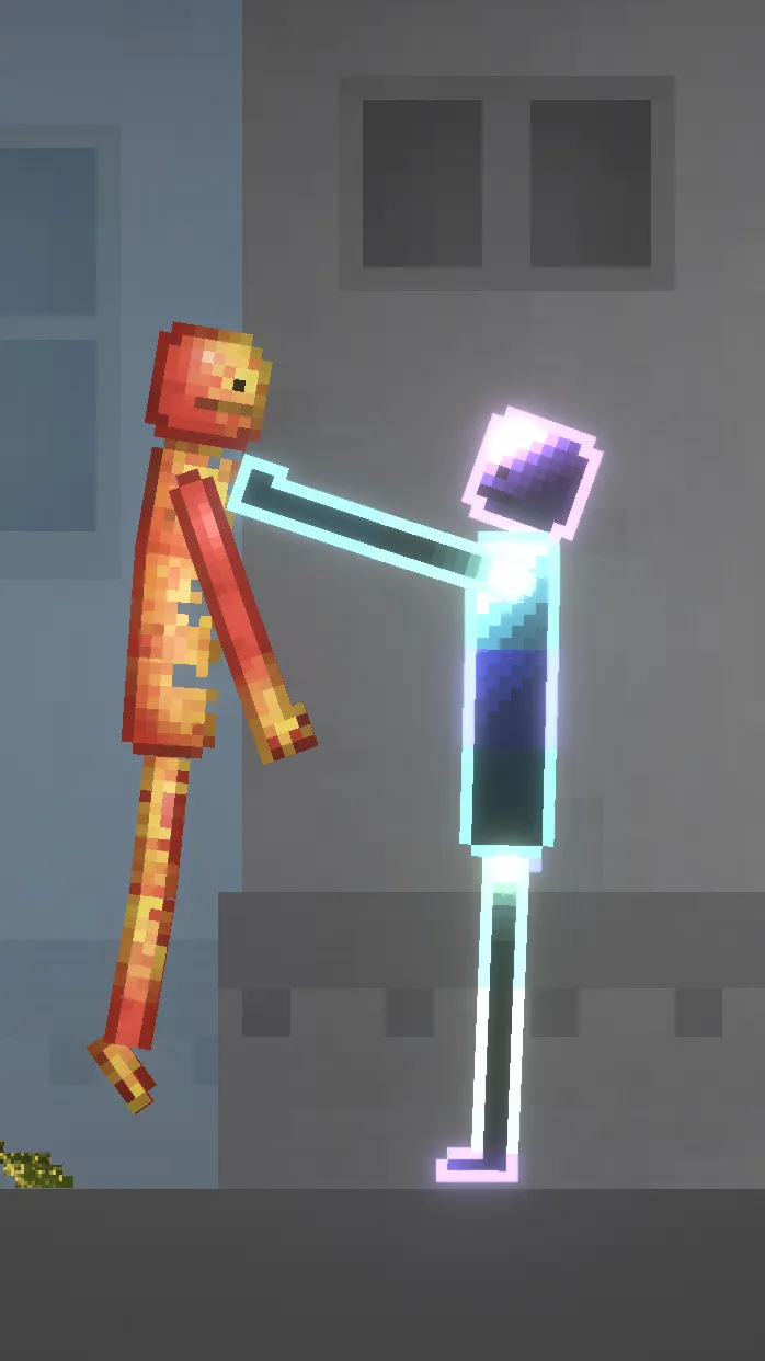 ai character: Overpowered  background