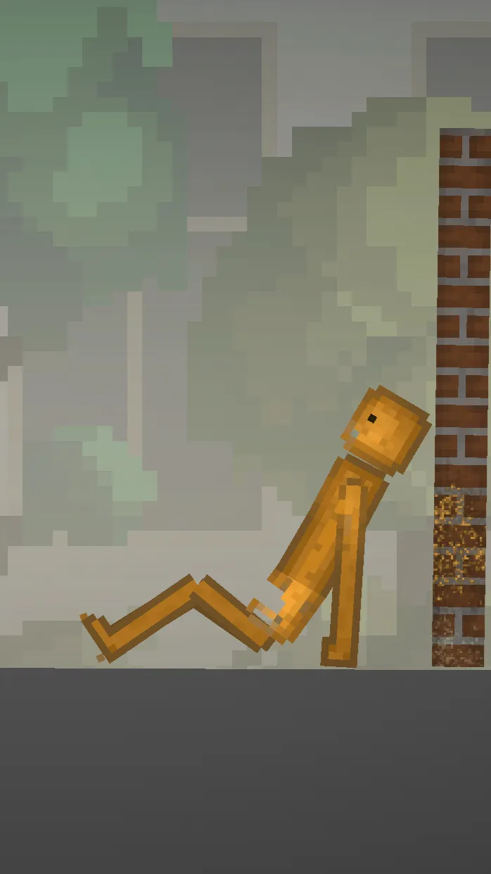 ai character: Injured pumpkin background