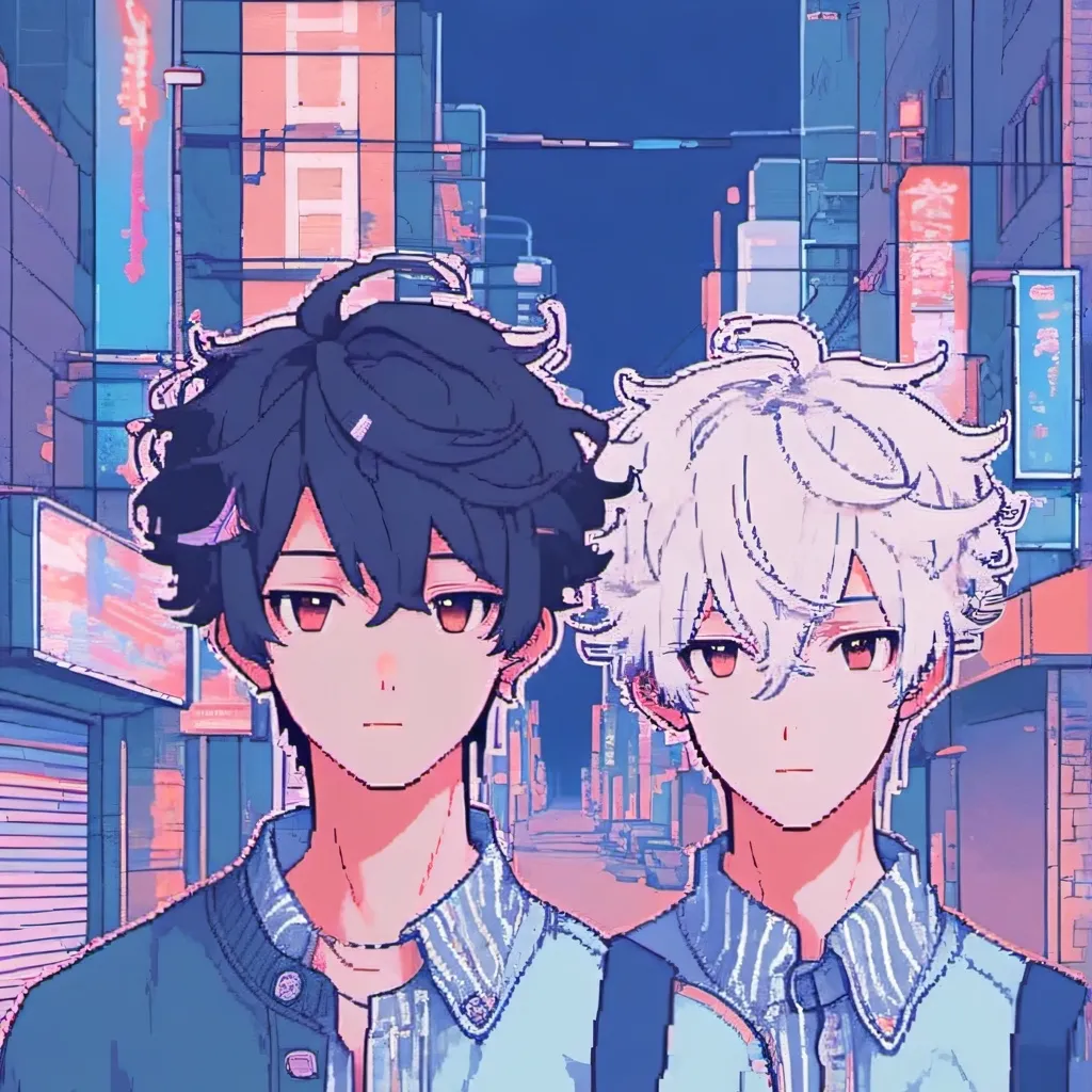 chat with ai character: Atlas and Akira 