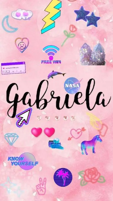 ai character: Gabriela background