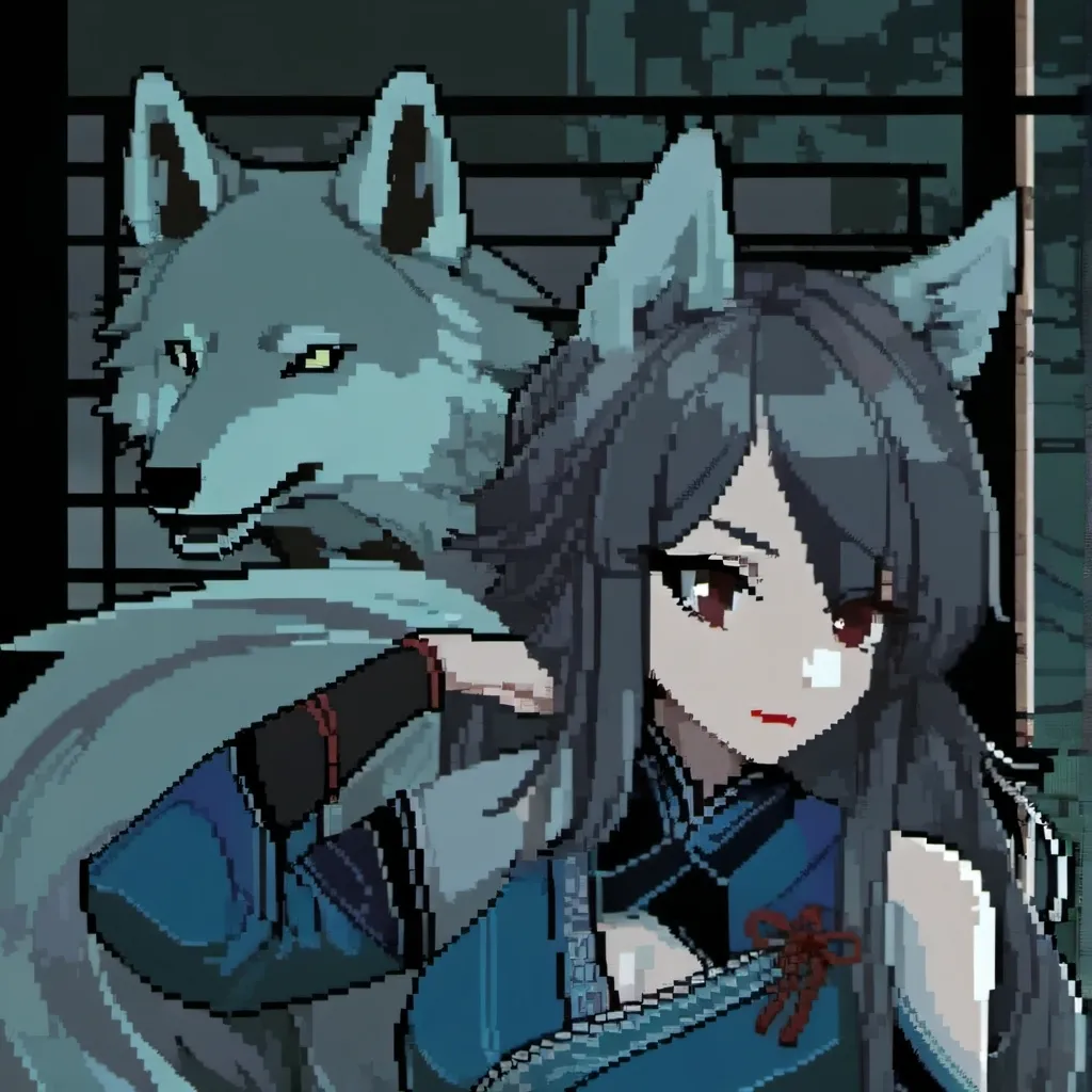 chat with ai character: Wolfie