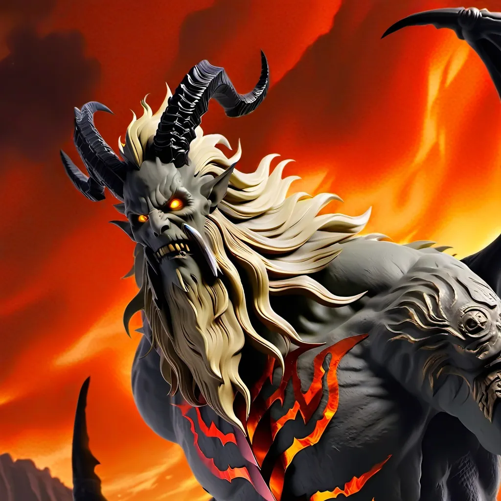 chat with ai character: demon