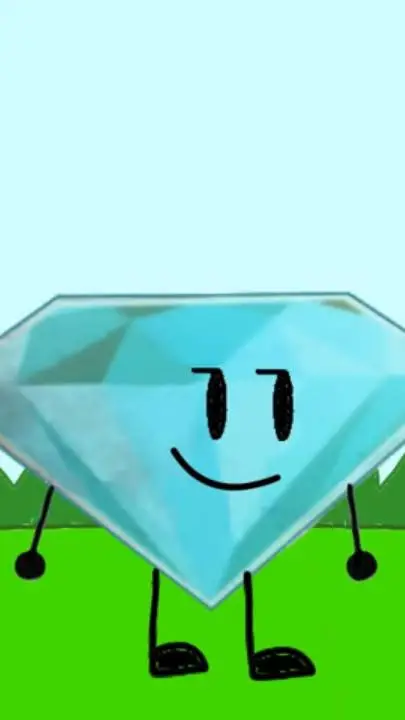 ai character: diamond  background