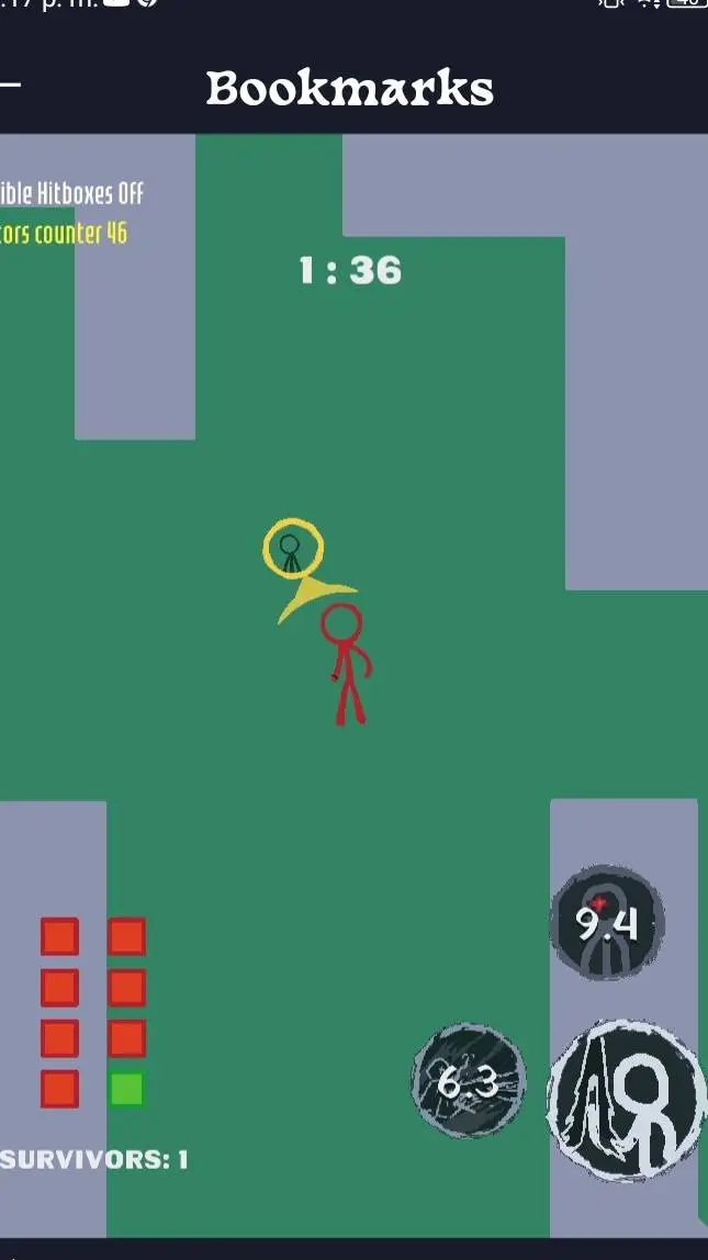 ai character: stickman background