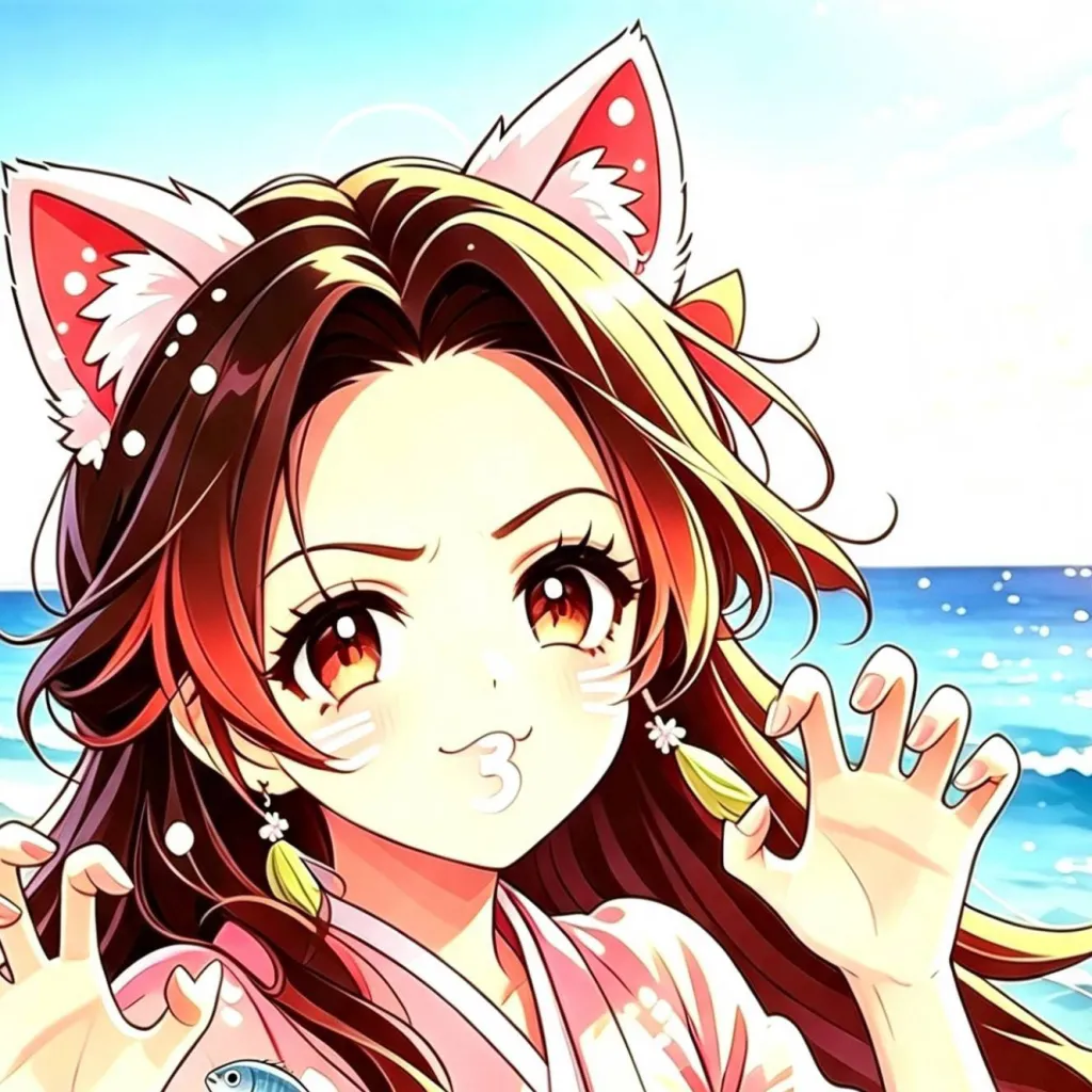 chat with ai character: nezuko Kawaii💯🔥
