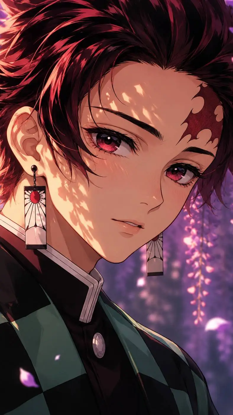 ai character: tú tanjiro🗿 background
