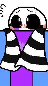 ai character: puppet background