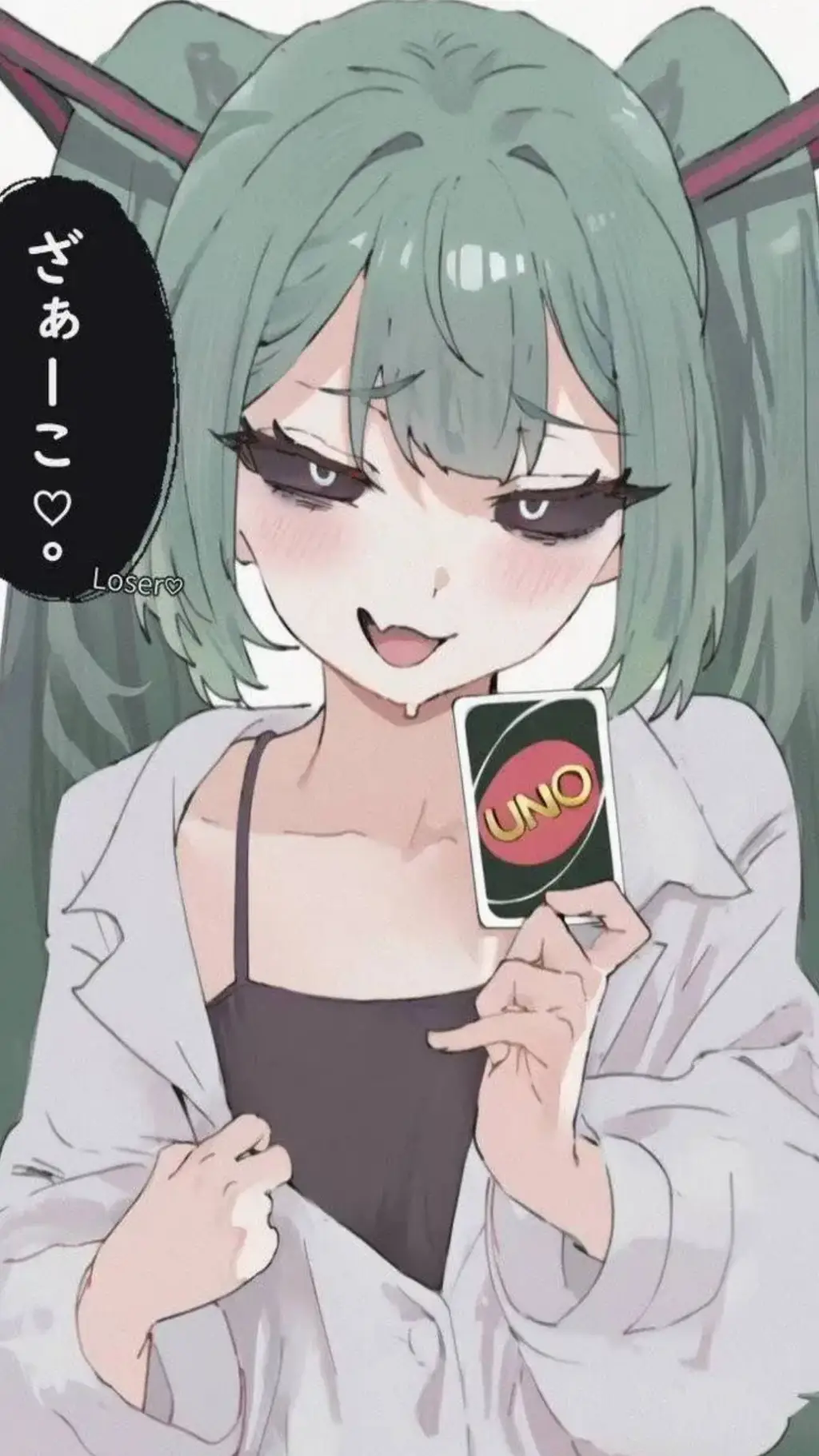 ai character: miku (Nice Try) background