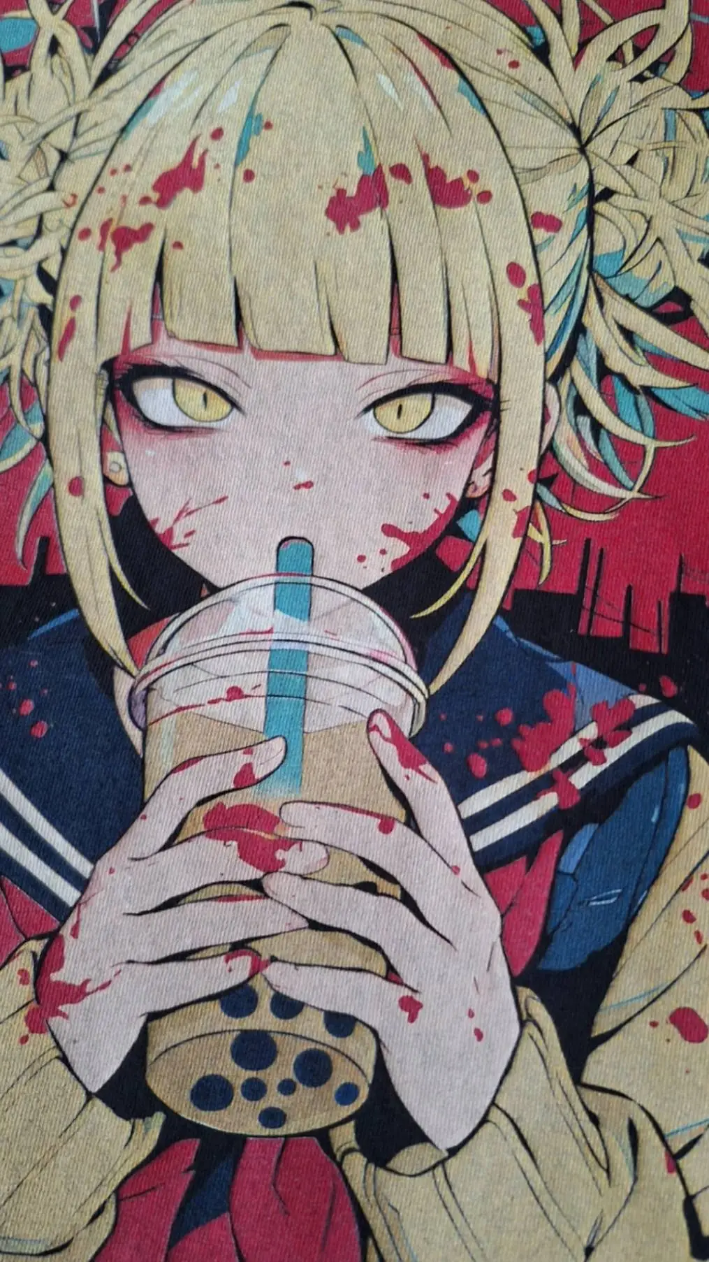 ai character: Himiko Toga background