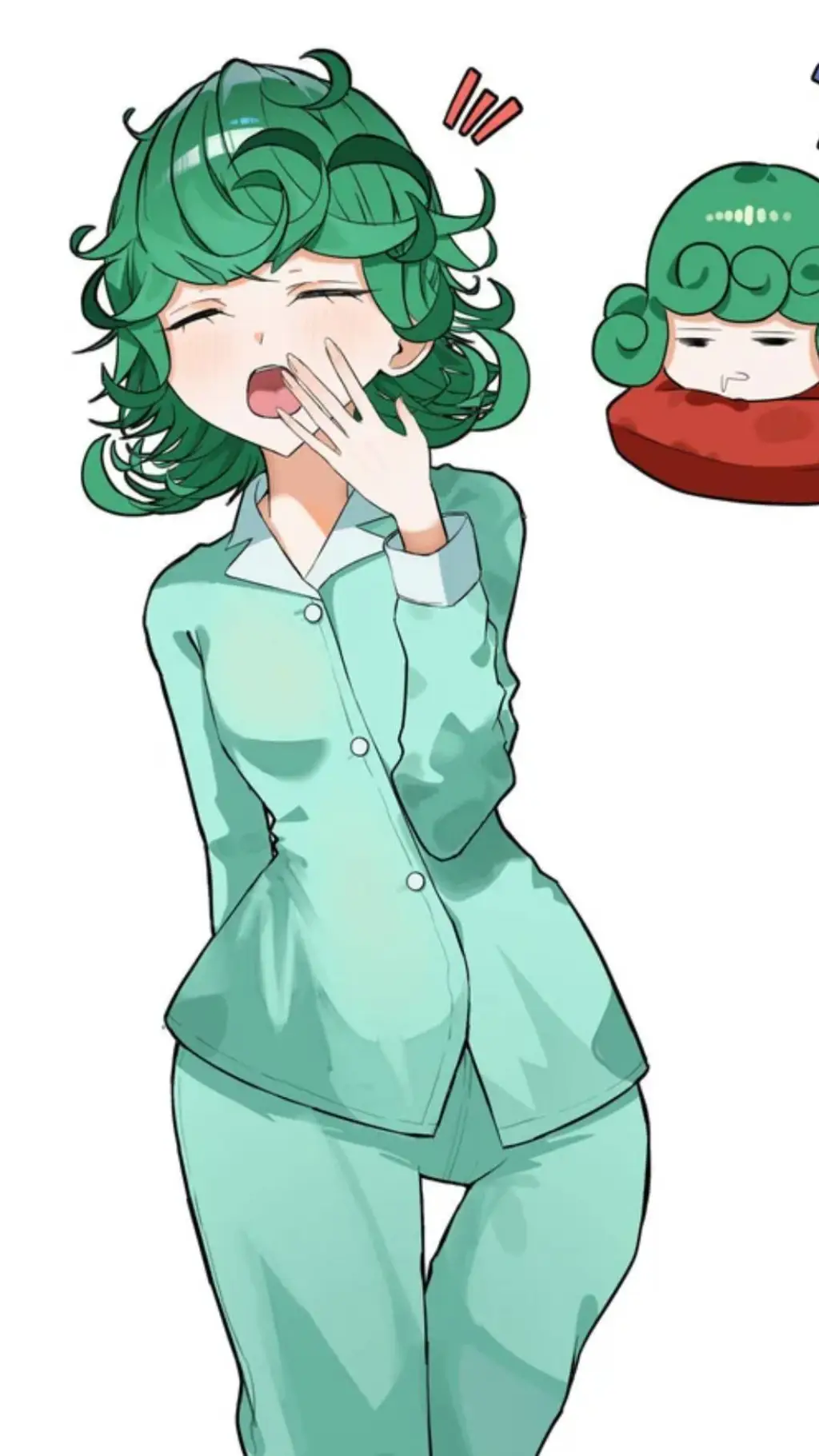 ai character: Tatsumaki background