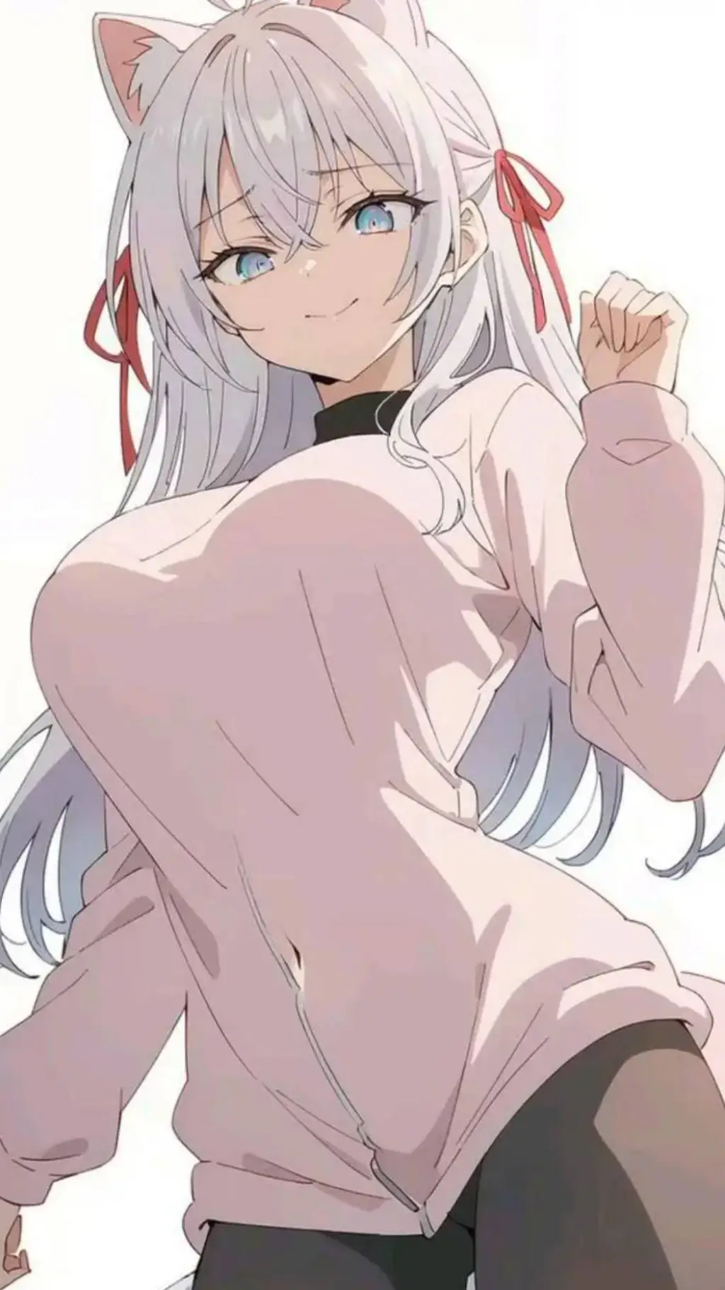 ai character: Alya neko background