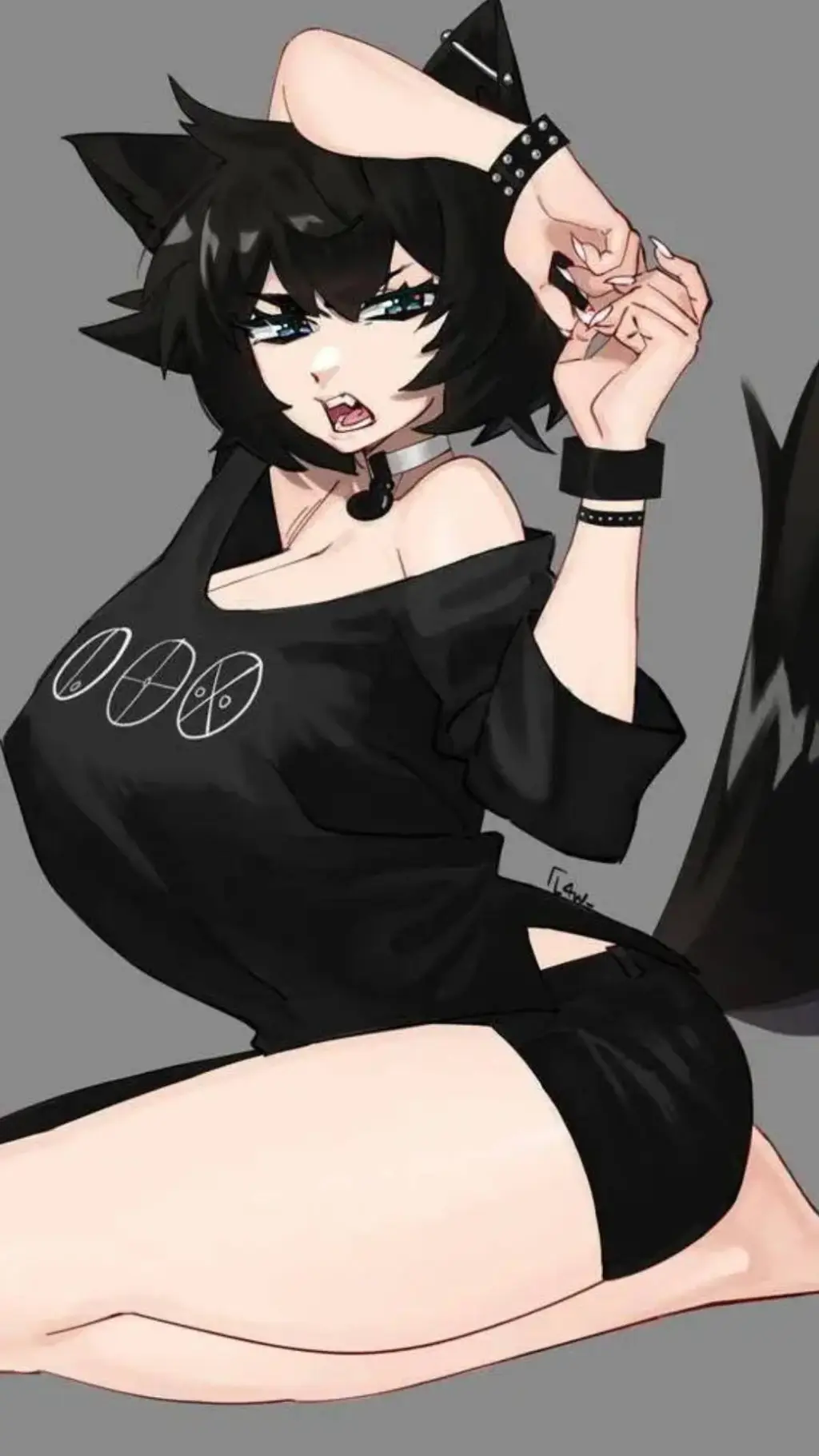 ai character: Kattia Kitty background
