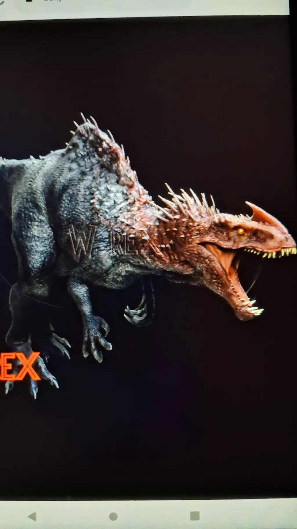 ai character: w rex background