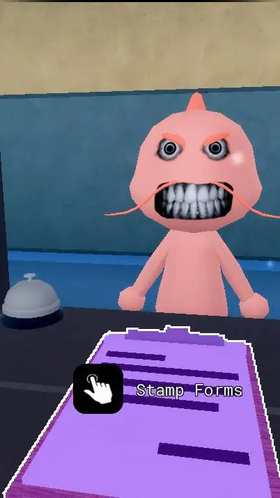 ai character: animal hospital background