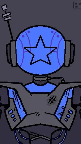 ai character: killdroid x sdroid background