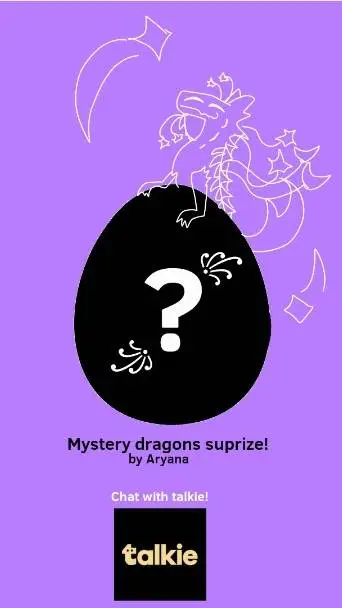 Talkie AI - Chat with Mystery dragon