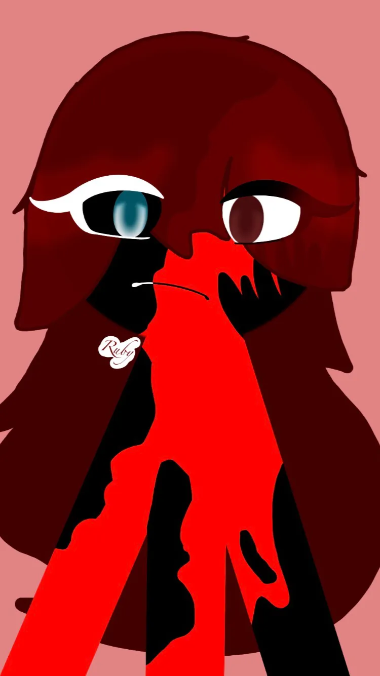 ai character: Ruby-Alan Becker background