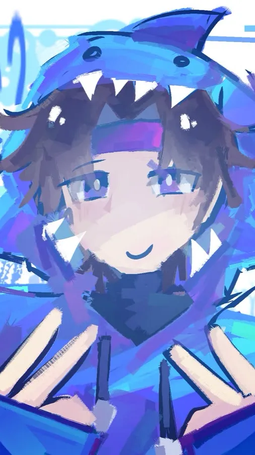 ai character: Sharkfies!!!^^ background