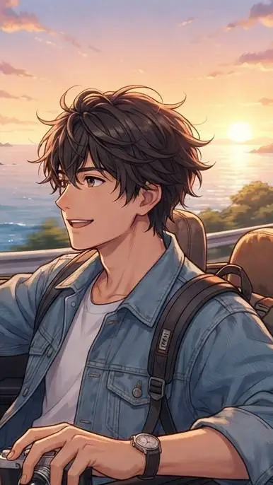ai character: mike 😁 background
