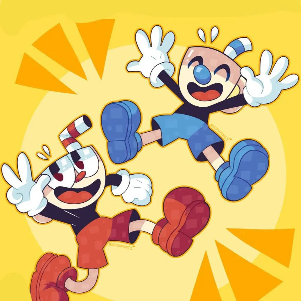 chat with ai character: Cuphead y Mugman