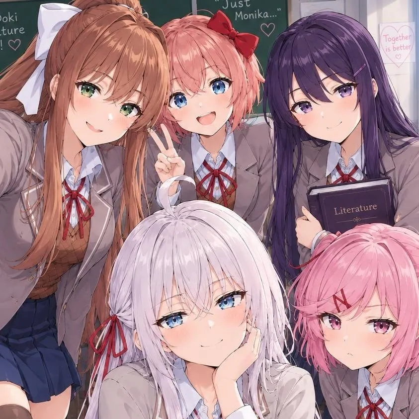 chat with ai character: Ddlc x Alya
