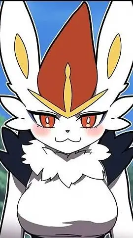 ai character: cinderace  background