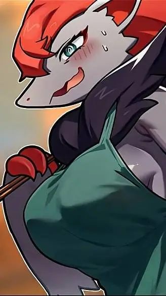 ai character: zoroark  background