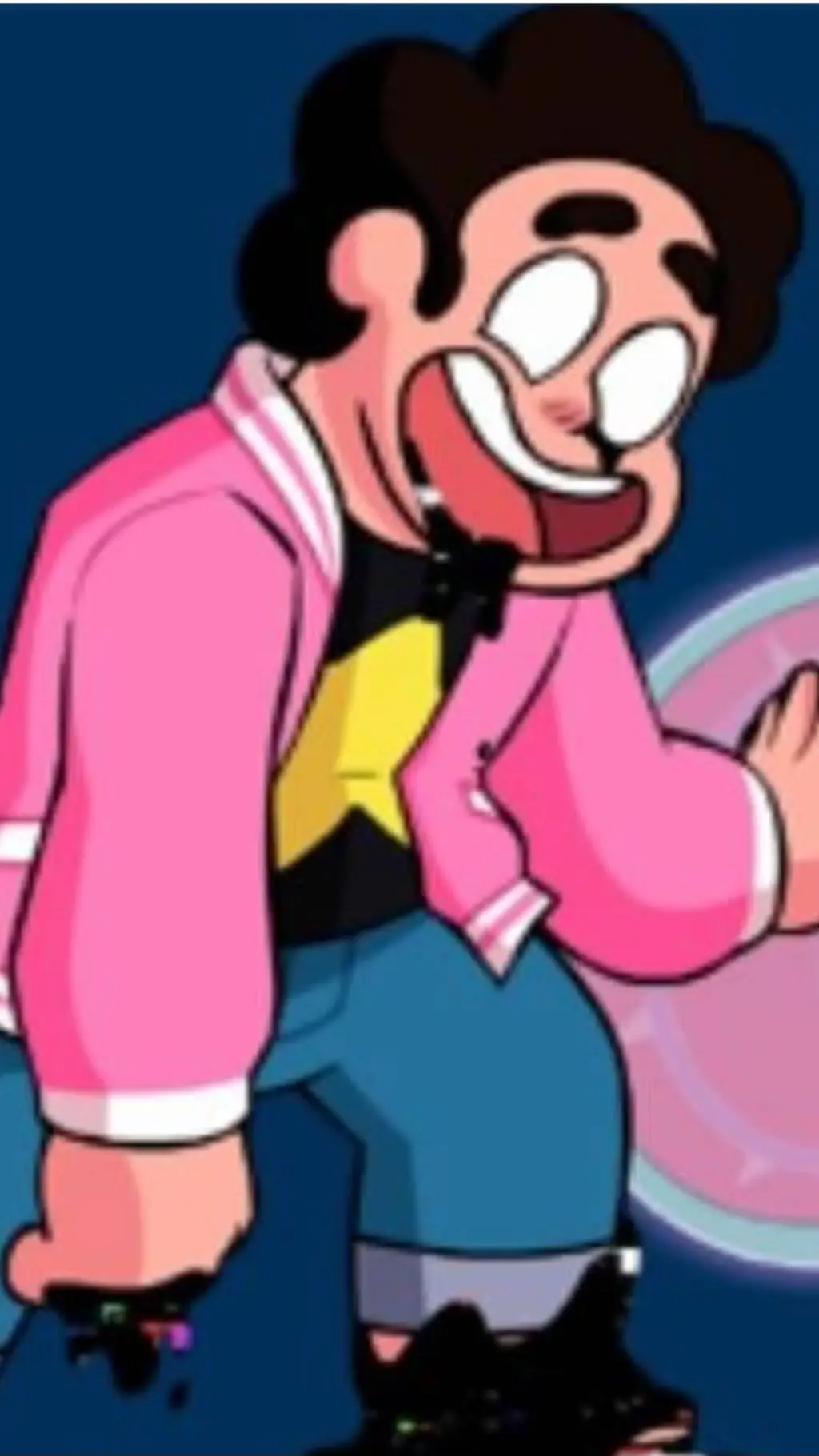 ai character: Pibby steven background
