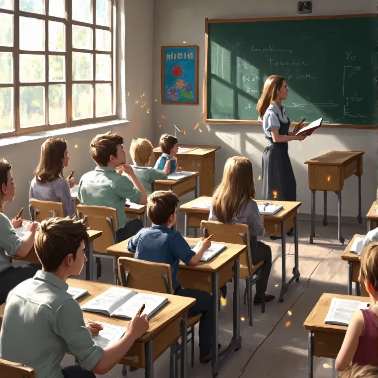 chat with ai character: Class 1-A new stud