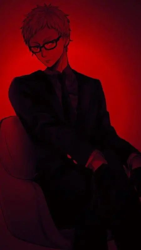 ai character: Tsukishima yandere background