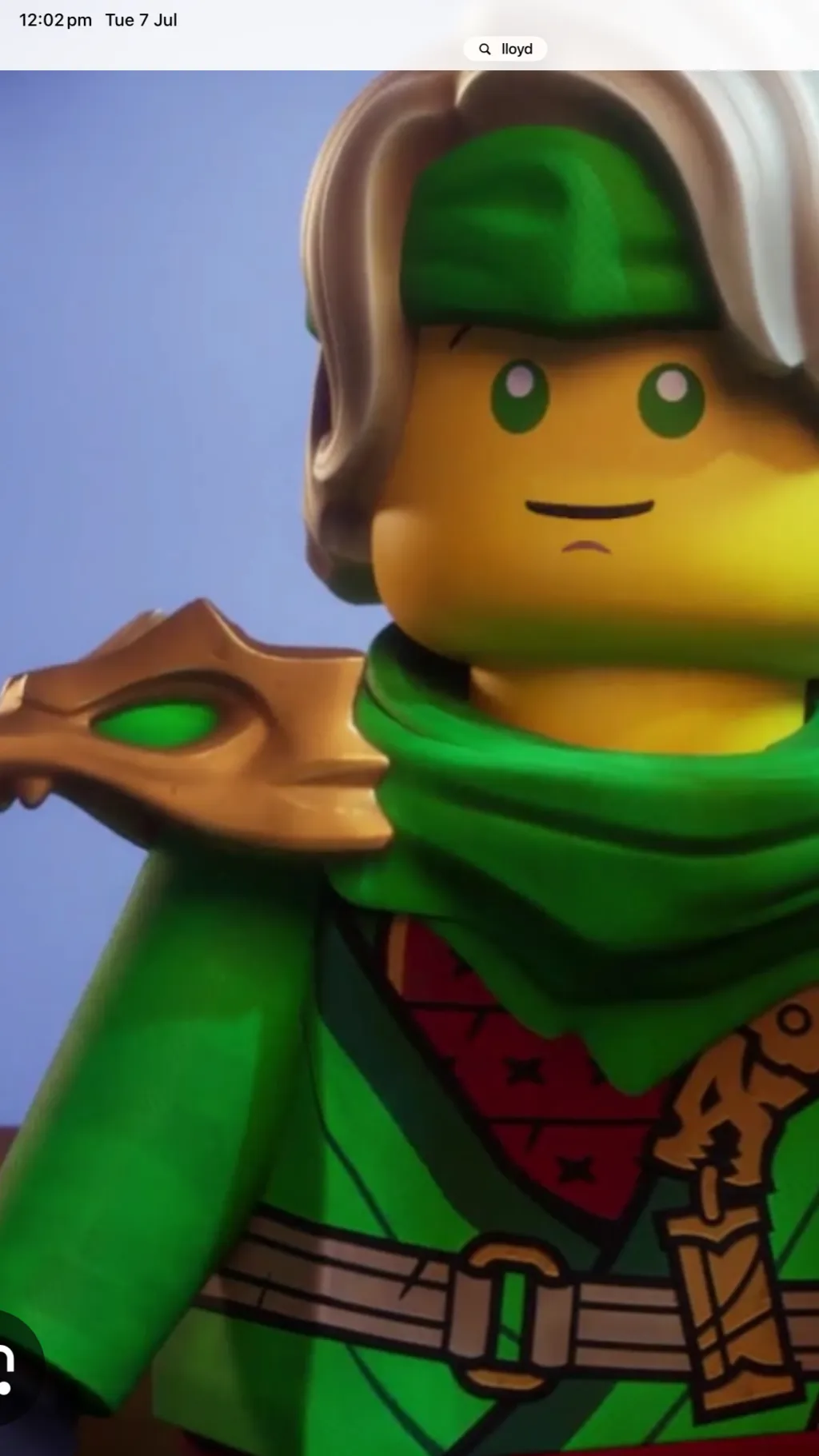 ai character: Ninjago TS background